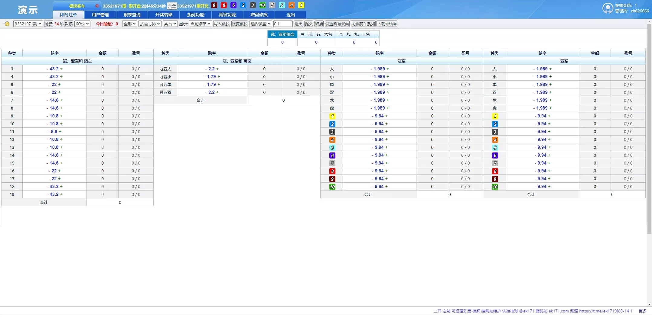 138双赢平台信用盘PHP源码插图9