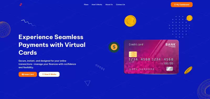 PayCard虚拟信用卡发行平台网站全源